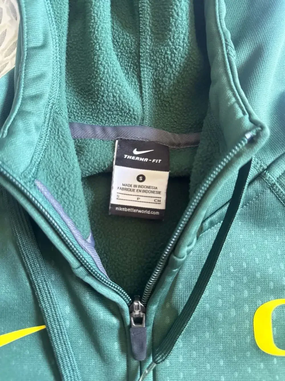 Nike Oregon Ducks Therma-FIT Full Zip Performance Hoodie Men’s S